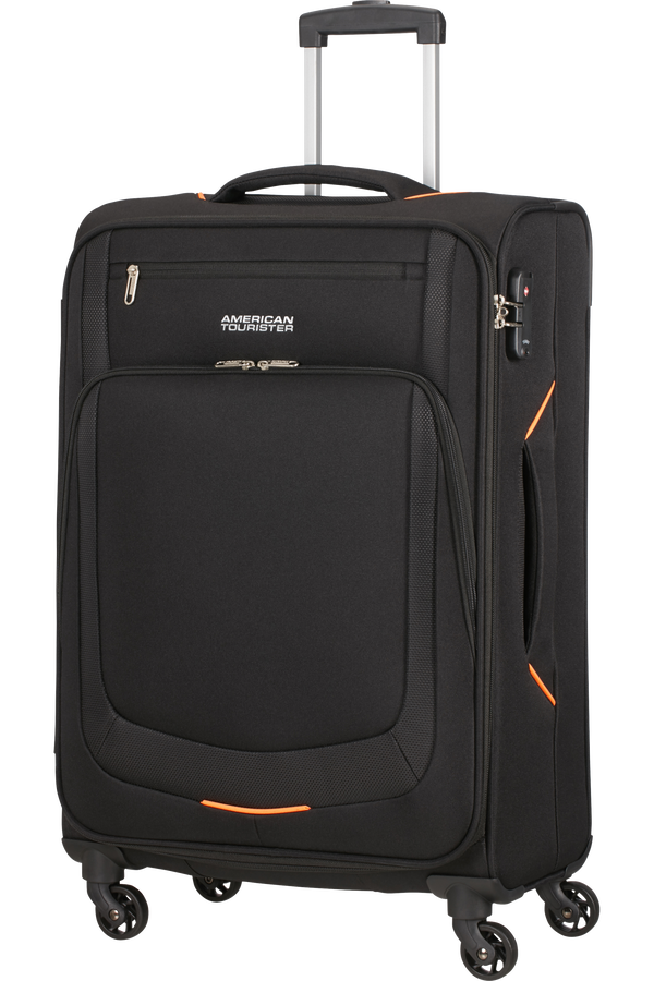 American Tourister Summer Session Spinner TSA M Black/Orange