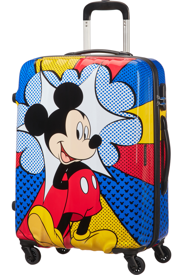 American Tourister Disney Legends 4-wheel 65cm medium Spinner suitcase Mickey Flash Pop