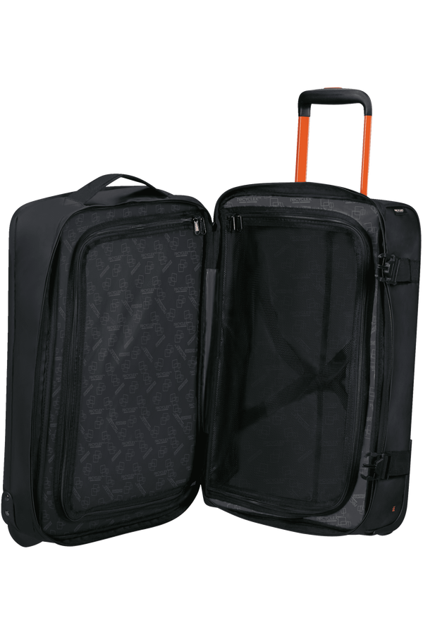 American Tourister Urban Track Duffle with Wheels Lmtd S  Svart/Oransje