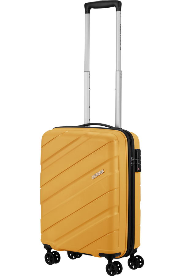 Jetdriver 3.0 55cm Koffert med 4 hjul | American Tourister Jetdriver 3.0 Spinner 55/20 TSA 55cm  Banana Cream