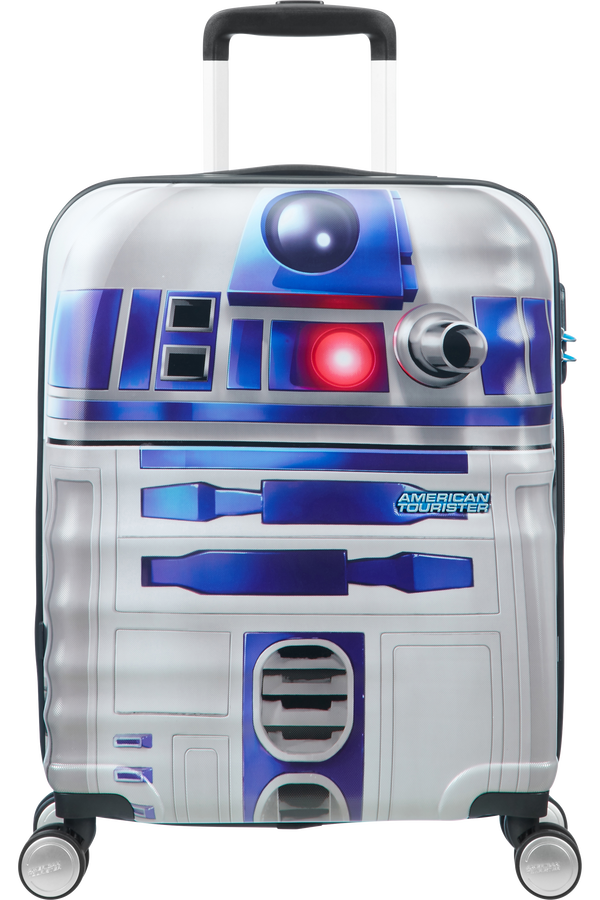 American Tourister Wavebreaker Disney 4-wheel cabin baggage Spinner suitcase 55x40x20cm Star Wars R2-D2