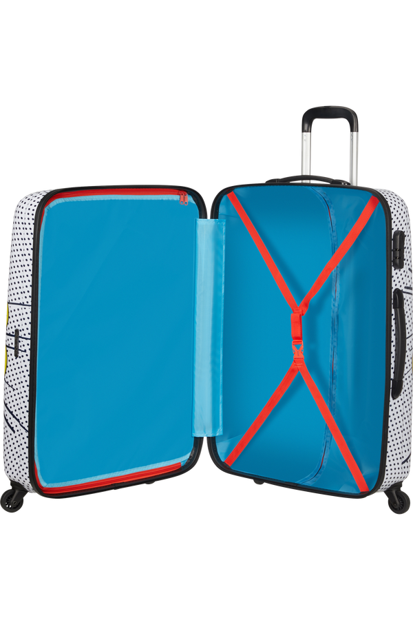 American Tourister Marvel Legends Spinner Alfatwist 75cm  Captain America Pop Art