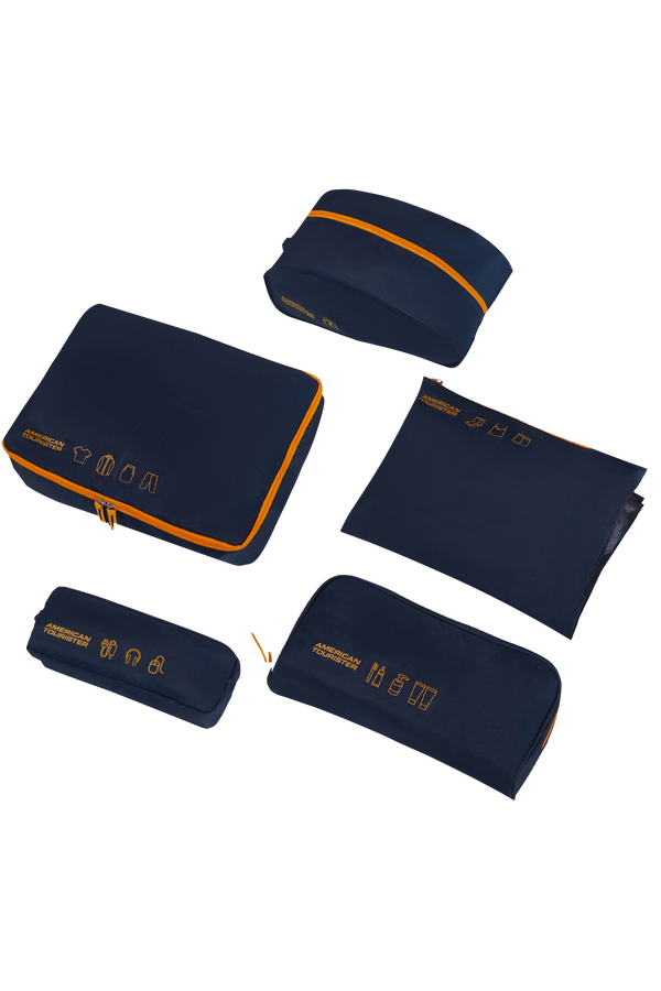 Packing Organisers Sett med 5 pakkorganisatorer