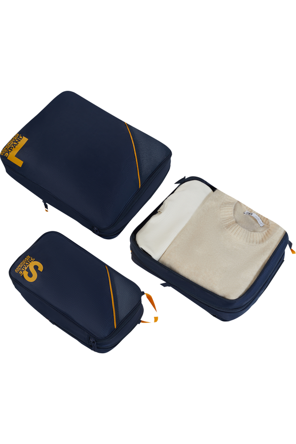 Packing Cubes Sett med 3 pakkekuber