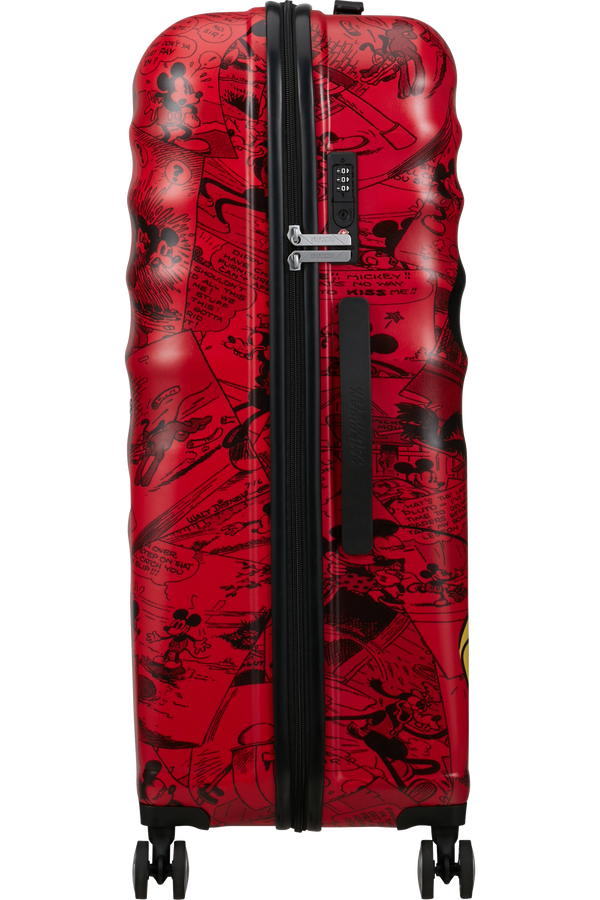 American Tourister Disney Wavebreaker Spinner TSA Disney Fl 77cm  Mikke Mus Rød American Tourister Disney Wavebreaker Spinner TSA Disney Fl 77cm  Mikke Mus Rød