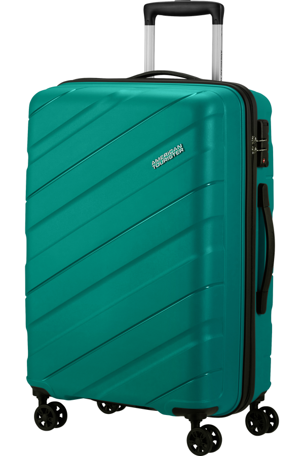 Jetdriver 3.0 67cm Koffert med 4 hjul | American Tourister Jetdriver 3.0 Spinner 67/24 TSA 67cm  Sporty Teal