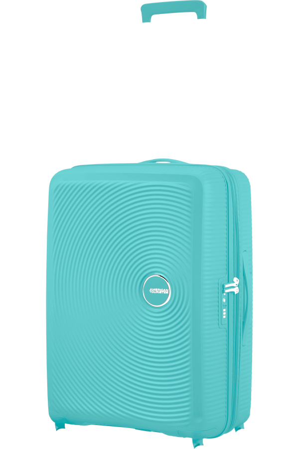 American Tourister Soundbox Spinner TSA Expandable 67cm  Poolside Blue American Tourister Soundbox Spinner TSA Expandable 67cm  Poolside Blue