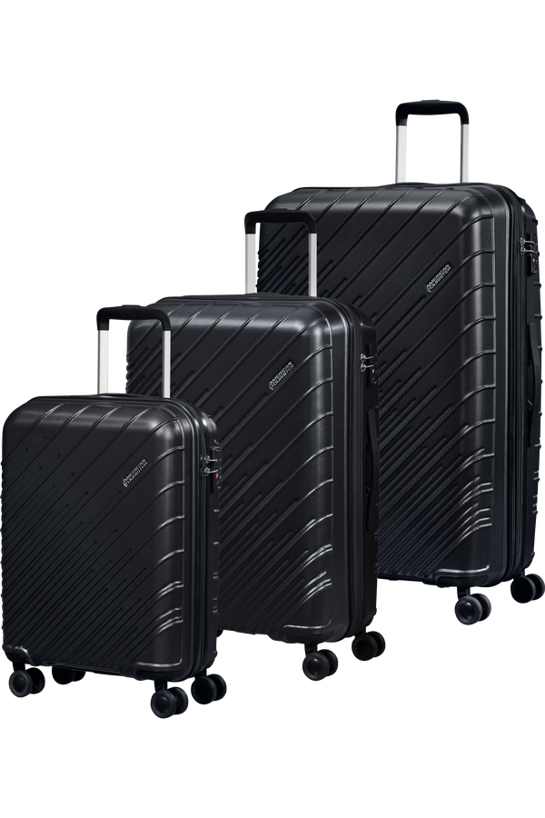 American Tourister Speedstar 3 PC SET A  Svart