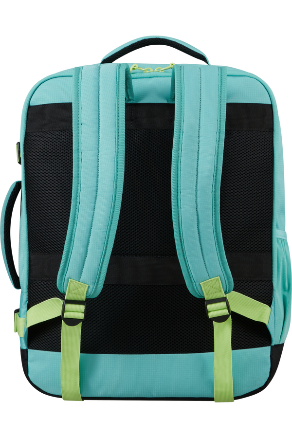 American Tourister Take2cabin Casual Backpack M  Dusty Turquoise/Lime
