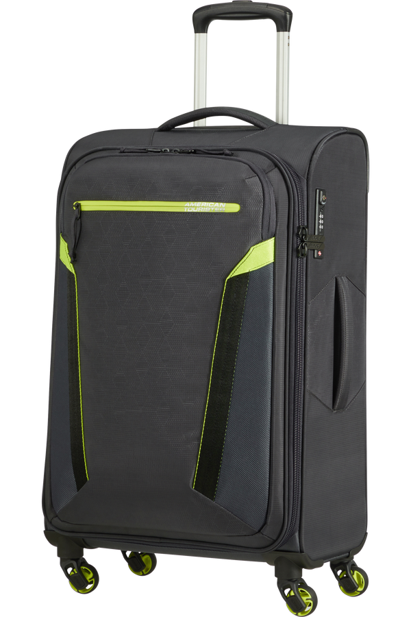 American Tourister At Eco Spin Spinner TSA 67cm  Atlas Grey American Tourister At Eco Spin Spinner TSA 67cm  Atlas Grey