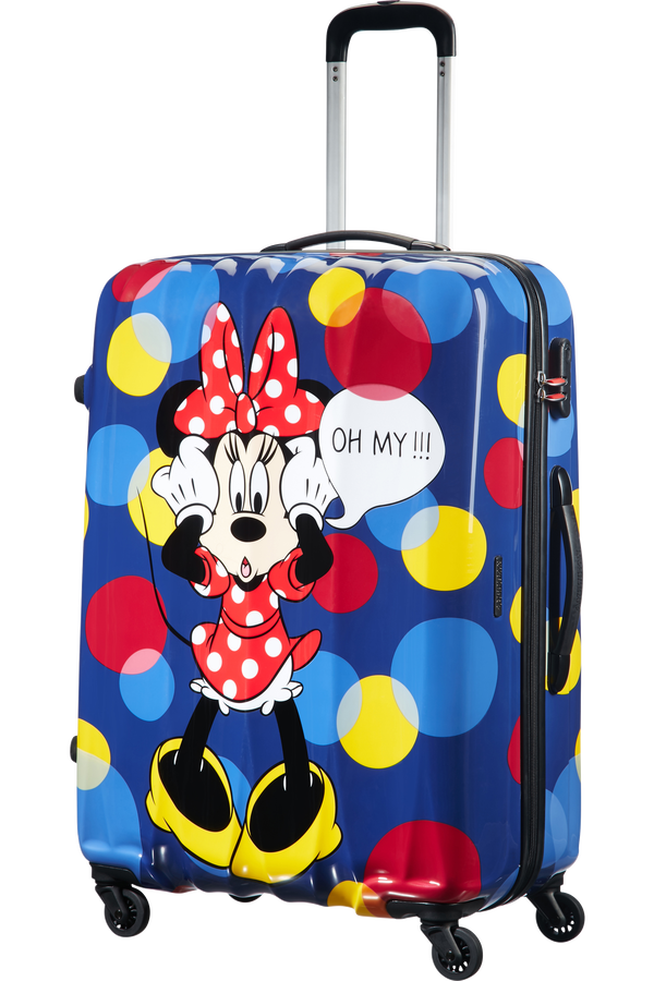 American Tourister Hypertwist Disney 4-wheel 75cm large Spinner suitcase  Oh My Minnie American Tourister Hypertwist Disney 4-wheel 75cm large Spinner suitcase  Oh My Minnie