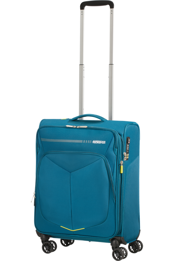 American Tourister Summerfunk Spinner Exp TSA 55cm  Teal