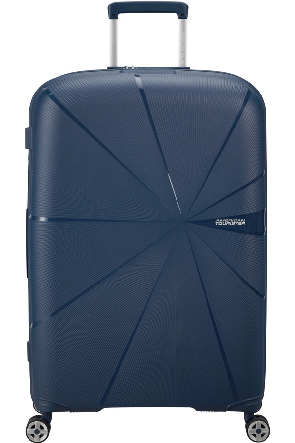 American Tourister Starvibe Spinner Expandable 77cm Marineblå