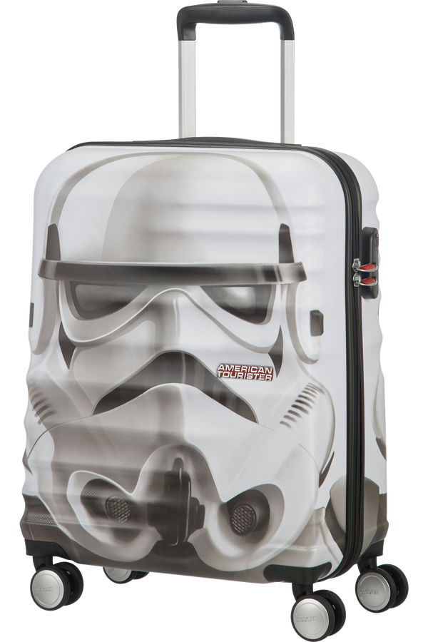 American Tourister Wavebreaker Disney 4-wheel cabin baggage Spinner suitcase 55x40x20cm Star Wars Storm Trooper American Tourister Wavebreaker Disney 4-wheel cabin baggage Spinner suitcase 55x40x20cm Star Wars Storm Trooper