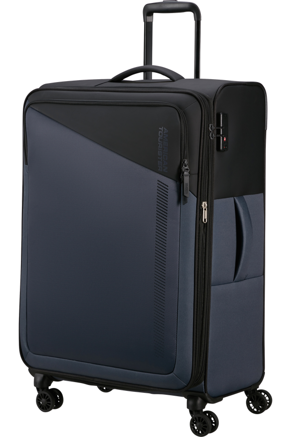 American Tourister Daring Dash Spinner Expandable TSA L  Svart/Grå