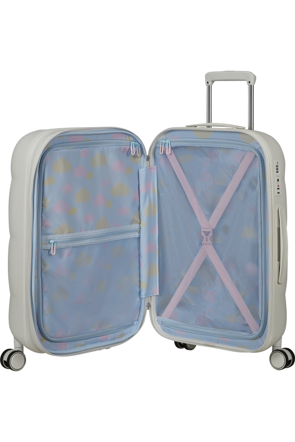 Dreami 67cm Medium innsjekket | American Tourister Dreami Spinner Exp Tsa 67cm  Cloud White