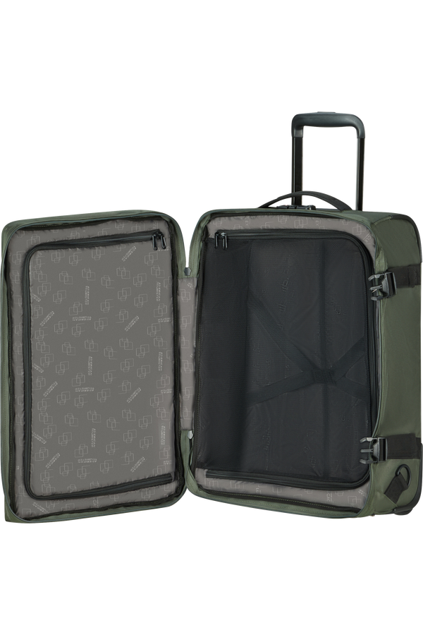 American Tourister Urban Track Duffle with wheels Backpack  Dark Khaki