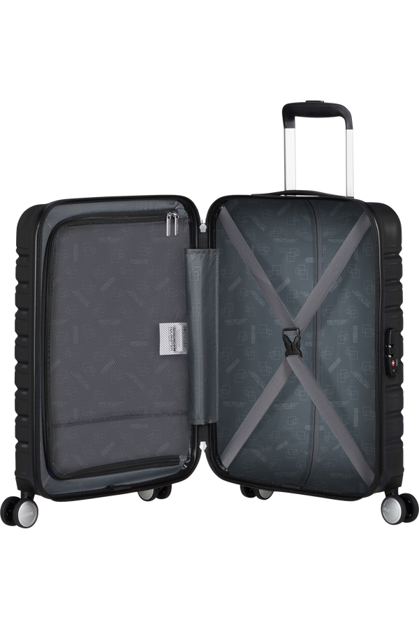 American Tourister Flashline Spinner 55/20 TSA  Shadow Black American Tourister Flashline Spinner 55/20 TSA  Shadow Black