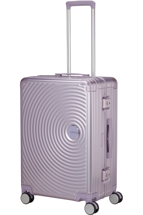 American Tourister Soundbox Alu Spinner TSA 68cm  Stormy Lilac
