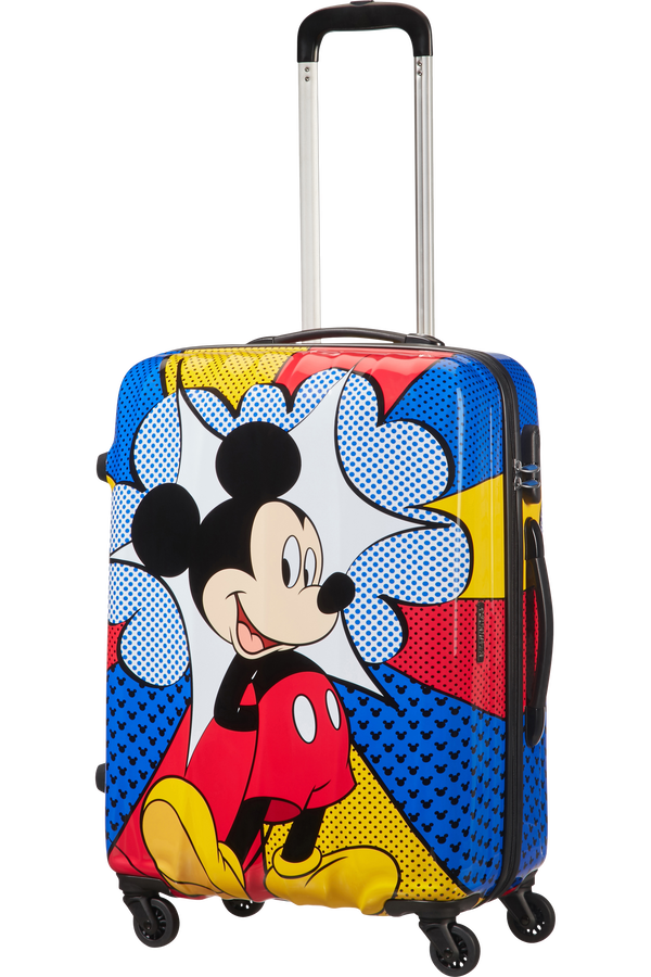 American Tourister Disney Legends 4-wheel 65cm medium Spinner suitcase Mickey Flash Pop