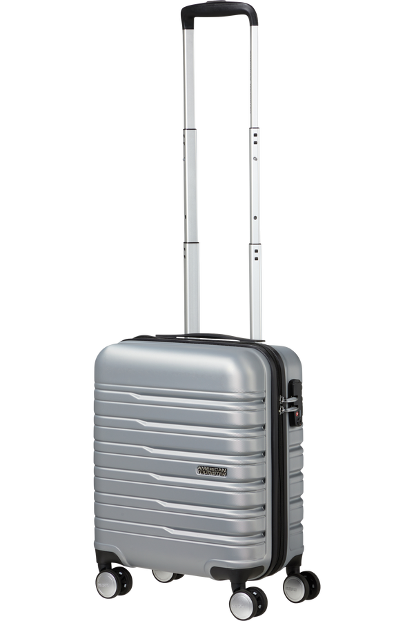 American Tourister Flashline SPINNER UNDERSEATER 45cm  Sky Silver