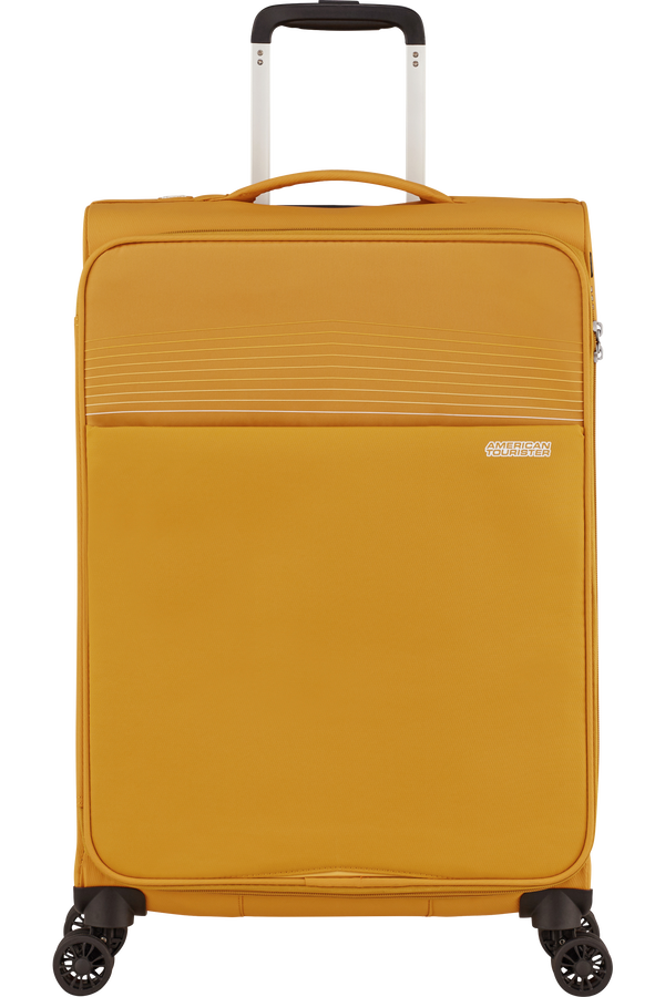 American Tourister Lite Ray Spinner TSA 69cm  Golden Yellow