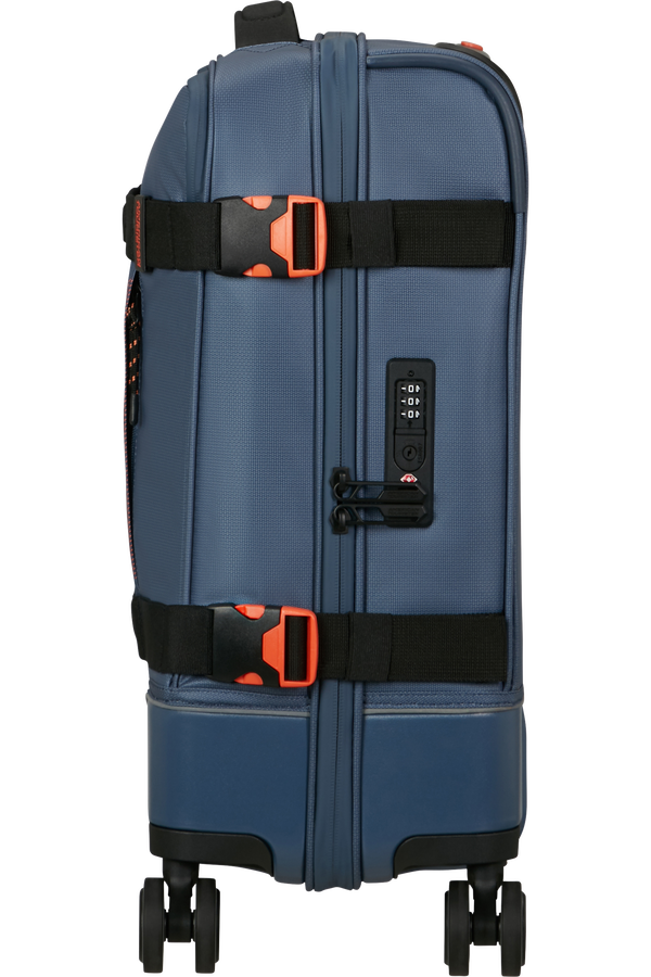 American Tourister Urban Track Spinner S TSA Coated 55cm  Marineblå/Oransje