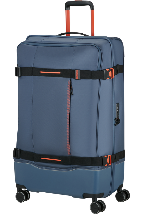 American Tourister Urban Track Spinner L TSA Coated 79cm  Marineblå/Oransje American Tourister Urban Track Spinner L TSA Coated 79cm  Marineblå/Oransje