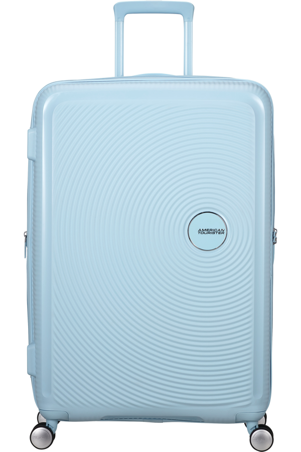 American Tourister SoundBox Spinner TSA Expandable 77cm  Pastellblått