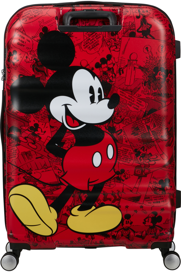 American Tourister Disney Wavebreaker Spinner TSA Disney Fl 77cm  Mikke Mus Rød American Tourister Disney Wavebreaker Spinner TSA Disney Fl 77cm  Mikke Mus Rød
