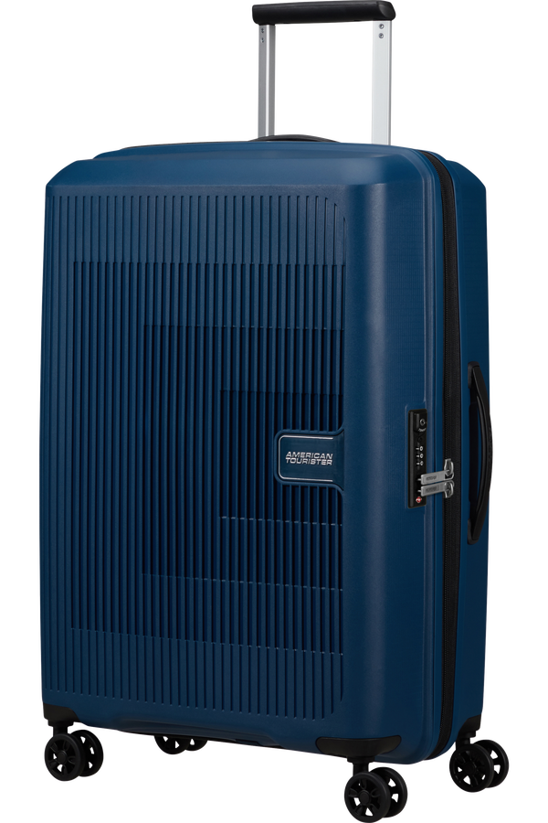 American Tourister Aerostep Spinner 67/24 Exp Tsa 67cm  Marineblå