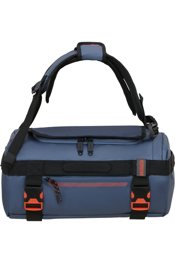 American Tourister Urban Track Duffle/Backpack Coated S  Marinebl&aring;/Oransje