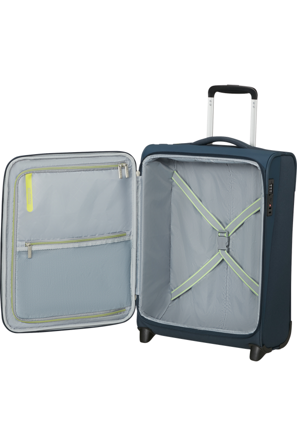 American Tourister Wanderlite Upright S TSA S  Mørk marine