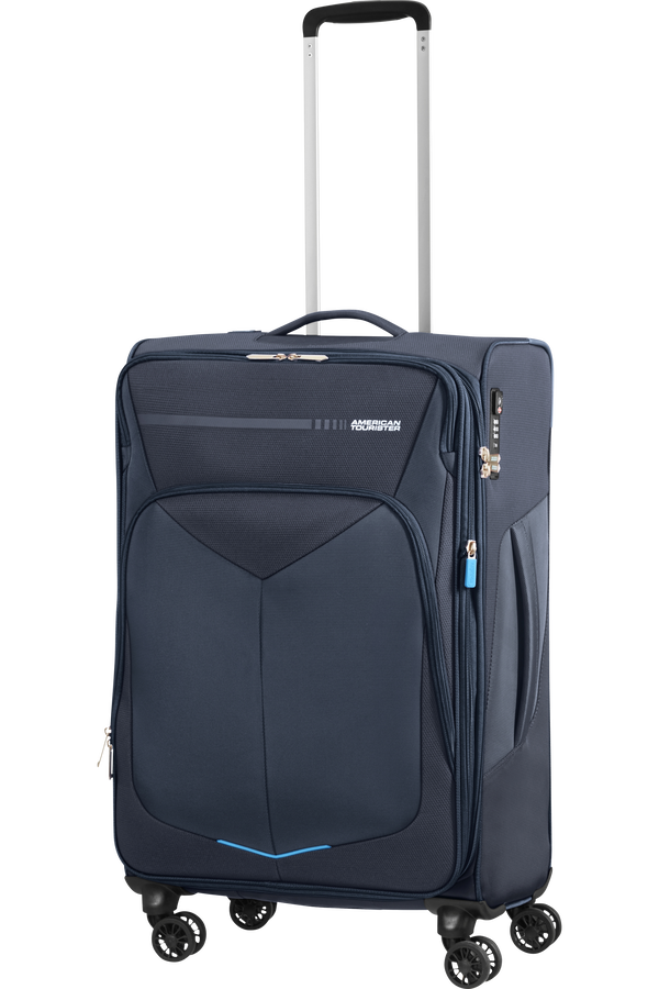 American Tourister Summerfunk Spinner Exp TSA 67cm  Navy