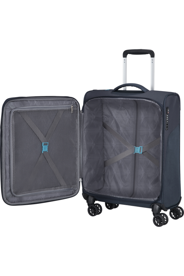 American Tourister Summerfunk Spinner Strict TSA 55cm  Navy