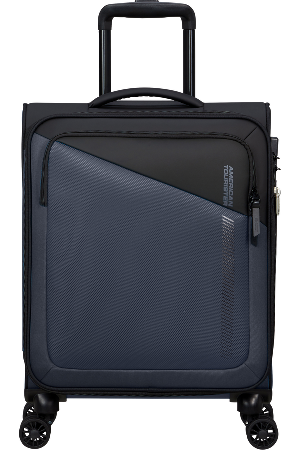 American Tourister Daring Dash Spinner Expandable TSA S  Svart/Gr&aring;
