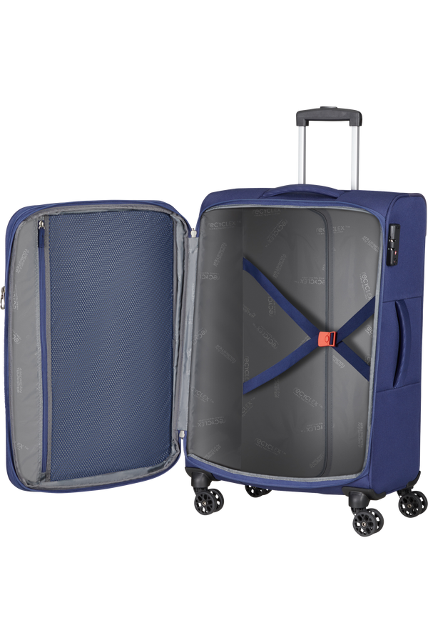 American Tourister Hyperspeed Spinner TSA EXP 68cm  Marinebl&aring;