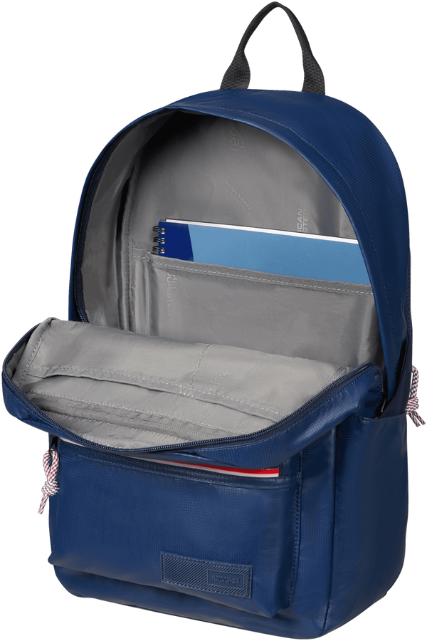 American Tourister Upbeat Pro Backpack Zip Coated  Navy American Tourister Upbeat Pro Backpack Zip Coated  Navy