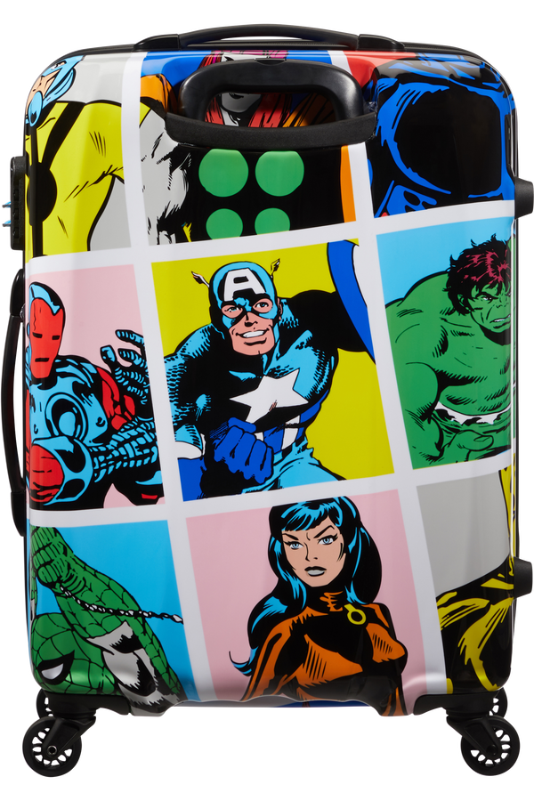 American Tourister Marvel Legends Spinner Alfatwist 65cm  Marvel Pop Art