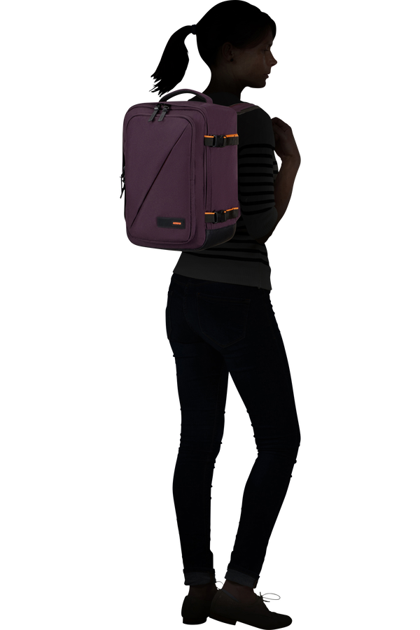 American Tourister Take2cabin Casual Backpack S  Dark Plum