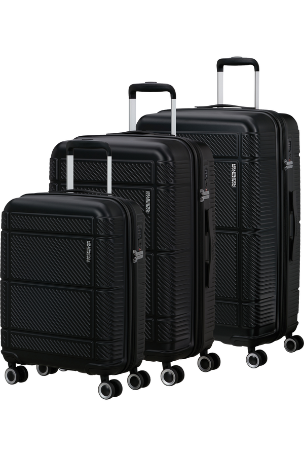 American Tourister Speedplay 3 PC Set A  Svart