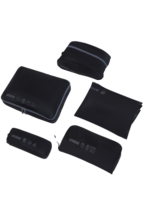 Packing Organisers Sett med 5 pakkorganisatorer