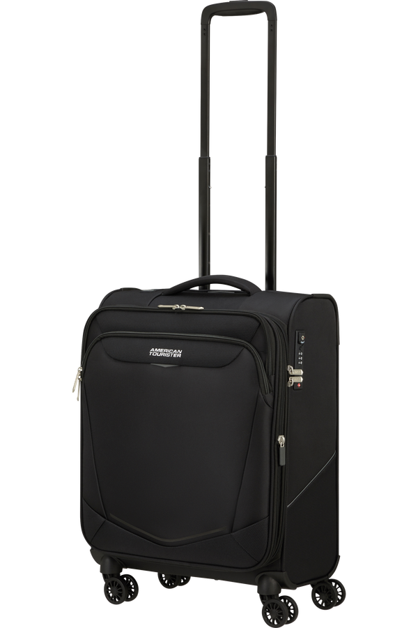 American Tourister SummerRide Spinner S EXP TSA 55cm Svart American Tourister SummerRide Spinner S EXP TSA 55cm Svart