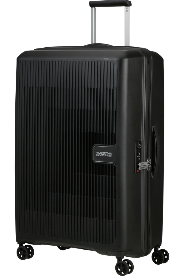American Tourister Aerostep Spinner 77/28 Exp Tsa 77cm  Svart American Tourister Aerostep Spinner 77/28 Exp Tsa 77cm  Svart