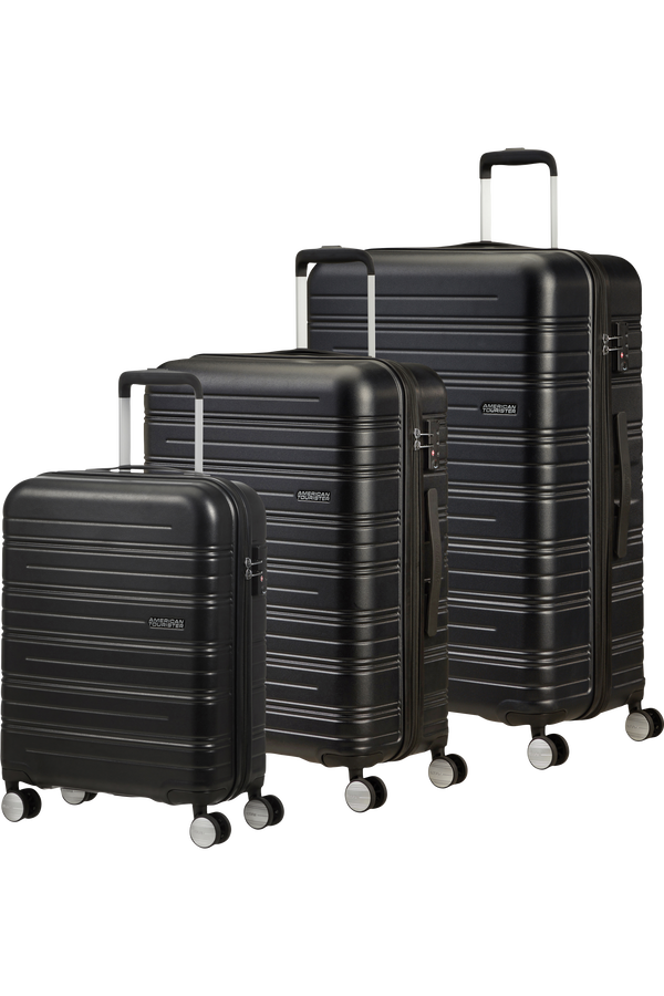 American Tourister High Turn 3 PC SET A  Matte Black American Tourister High Turn 3 PC SET A  Matte Black