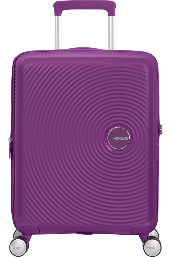 American Tourister Soundbox Spinner Expandable 55cm Purple Orchid