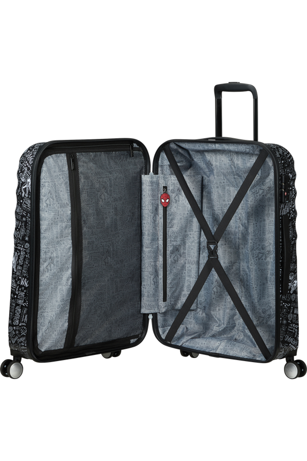 American Tourister Wavebreaker Disney Spinner 67cm  Spiderman Sketch