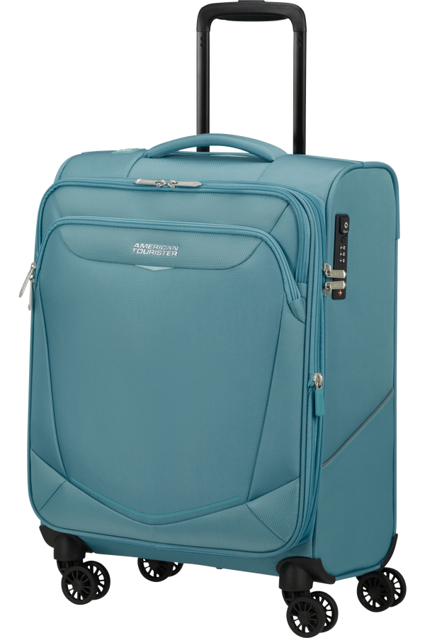 American Tourister SummerRide Spinner S EXP TSA 55cm Breeze Blue