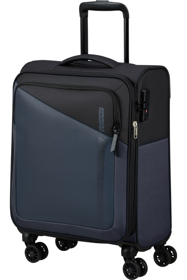 American Tourister Daring Dash Spinner Expandable TSA S  Svart/Grå