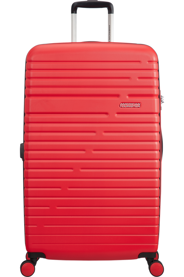 American Tourister Aero Racer Spinner Expandable 79cm Poppy Red